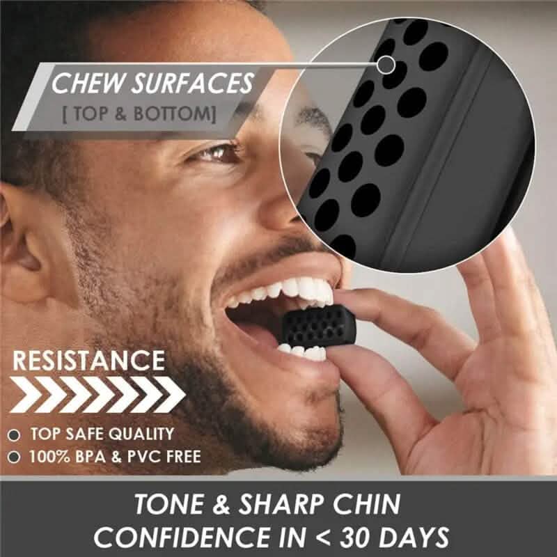 2-Pack: Facial Jaw Exerciser Gym Ball Slimming Mouth Jawliner